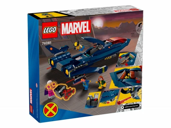 Конструктор LEGO Marvel Super Heroes 76281 Истребитель Людей - X